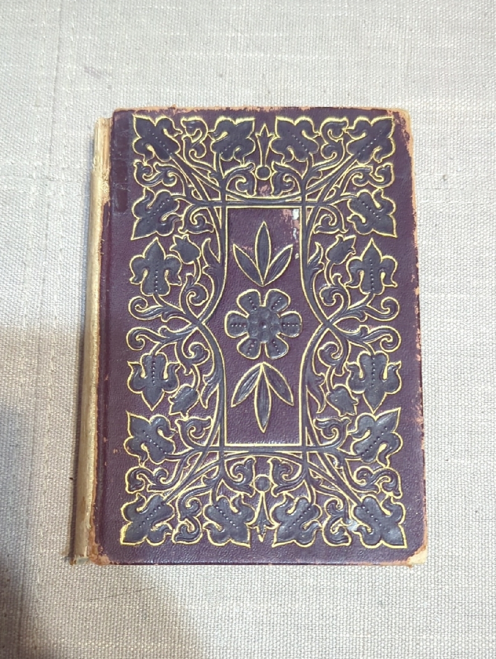 vintage edition of Poems by the American Quaker poet John Greenleaf Whittier